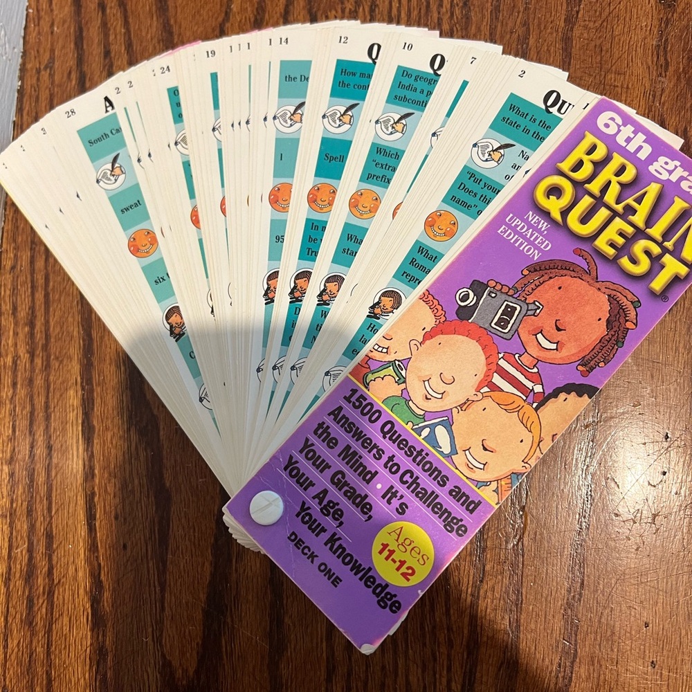 Brain quest deck - Picture 3 of 3